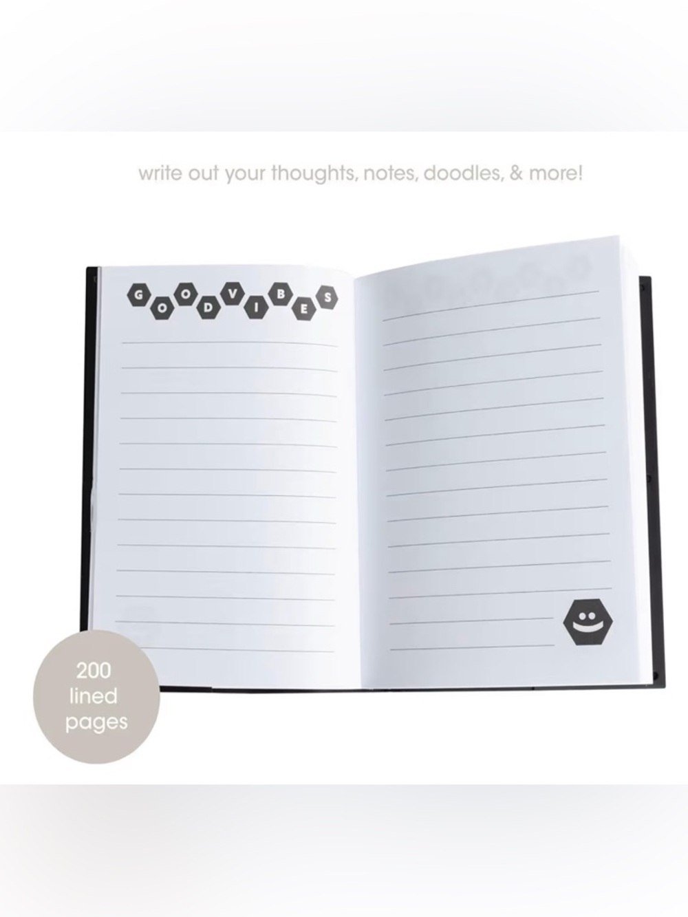Pearhead Letterboard Composition Notebook - Picture 4 of 6
